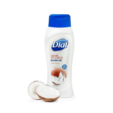 DIAL jabón líquido corporal Leche de Coco 354 ml