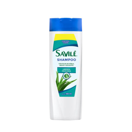 SAVILÉ Shampoo Control Caspa con Pulpa de Sábila 180 ml