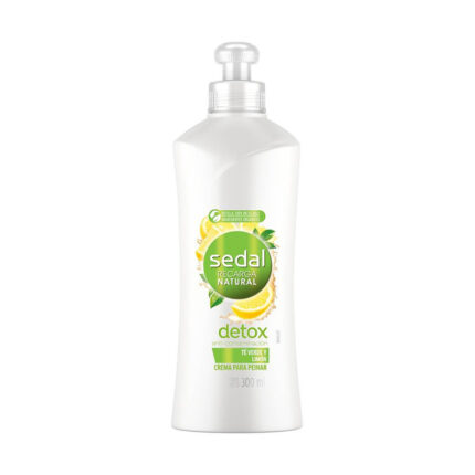 SEDAL Crema para peinar, Detox Té-Limón 300 ml